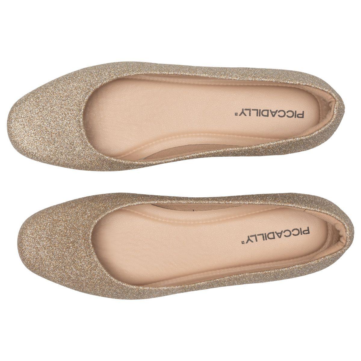 Zapato Mujer Champagne Raquel Piccadilly-1