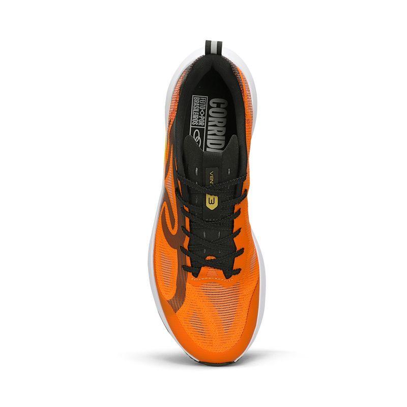 Zapatilla Running Hombre CORRE VENTO 3 Naranja-3