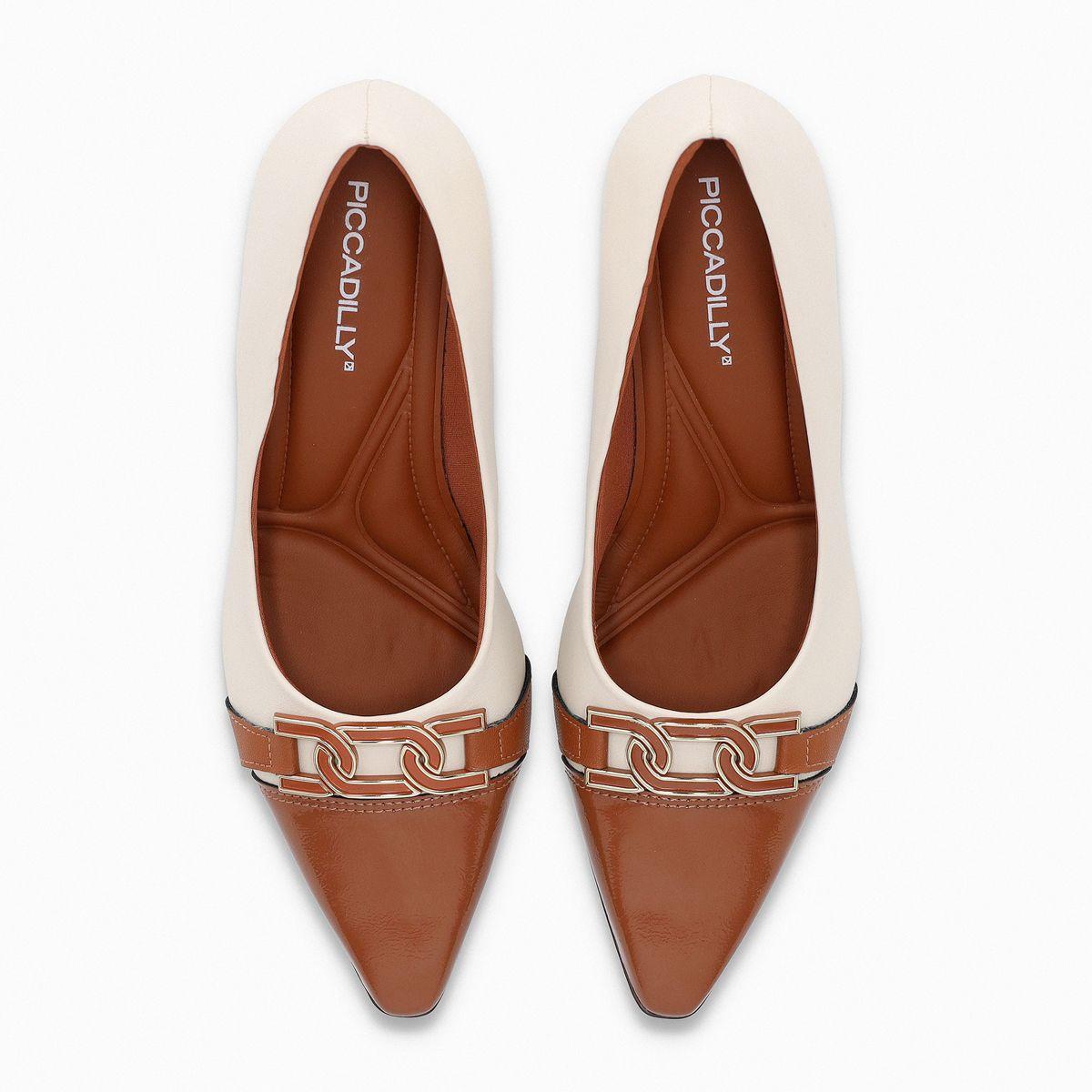 Zapato Mujer Crema/Ocre Irene Piccadilly-1