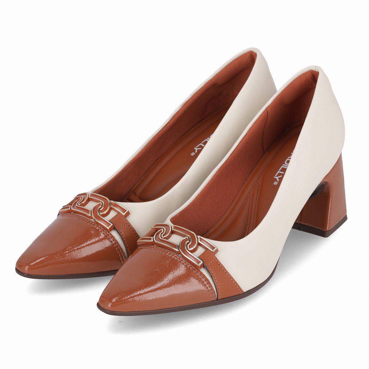 Zapato Mujer Crema/Ocre Irene Piccadilly-2