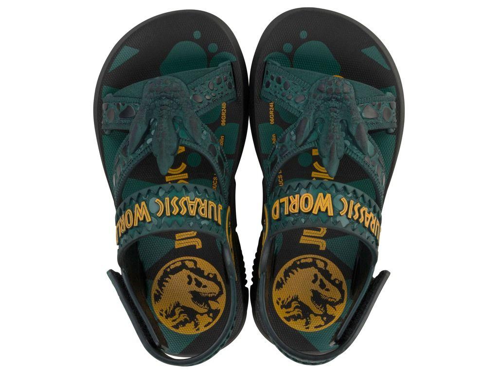 Sandalia Infantil Verde Jurassic Bit 354 Ipanema-0