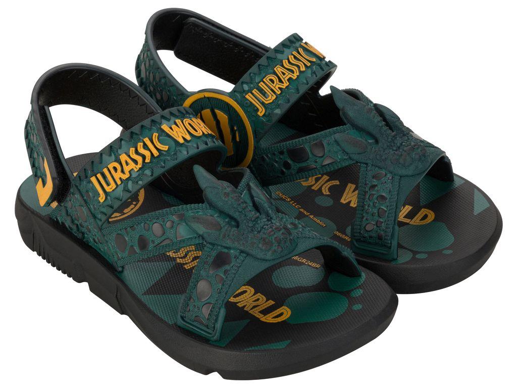 Sandalia Infantil Verde Jurassic Bit 354 Ipanema-1