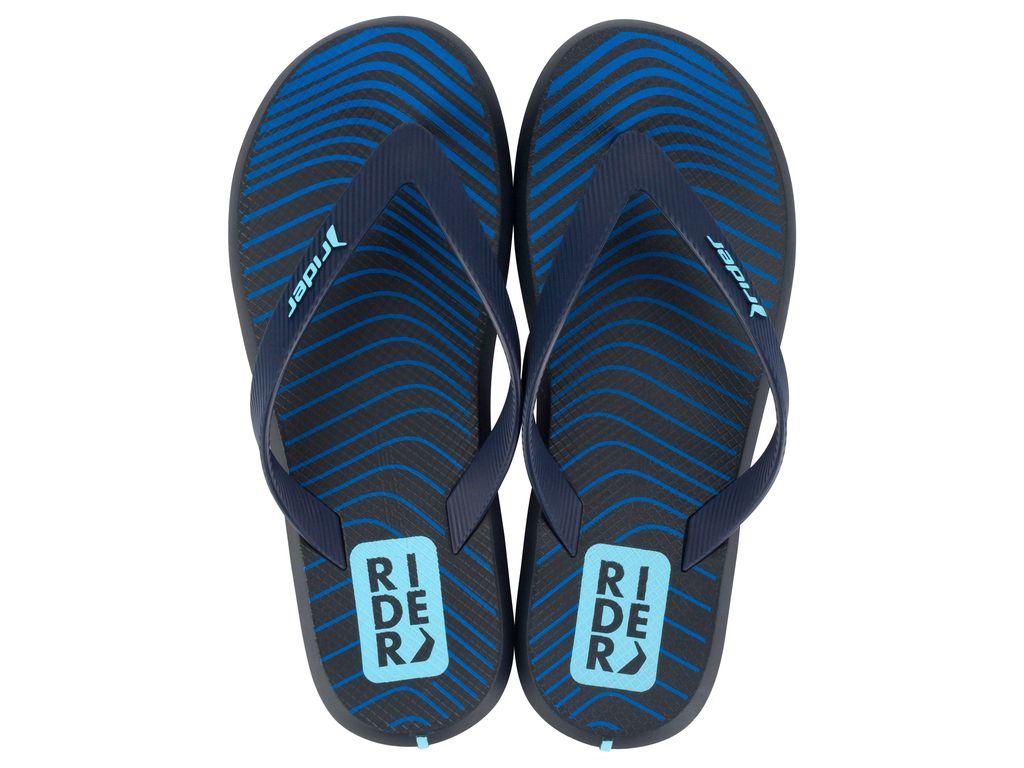 Sandalia Hombre Negro/Azul  R1 Style Rider-0