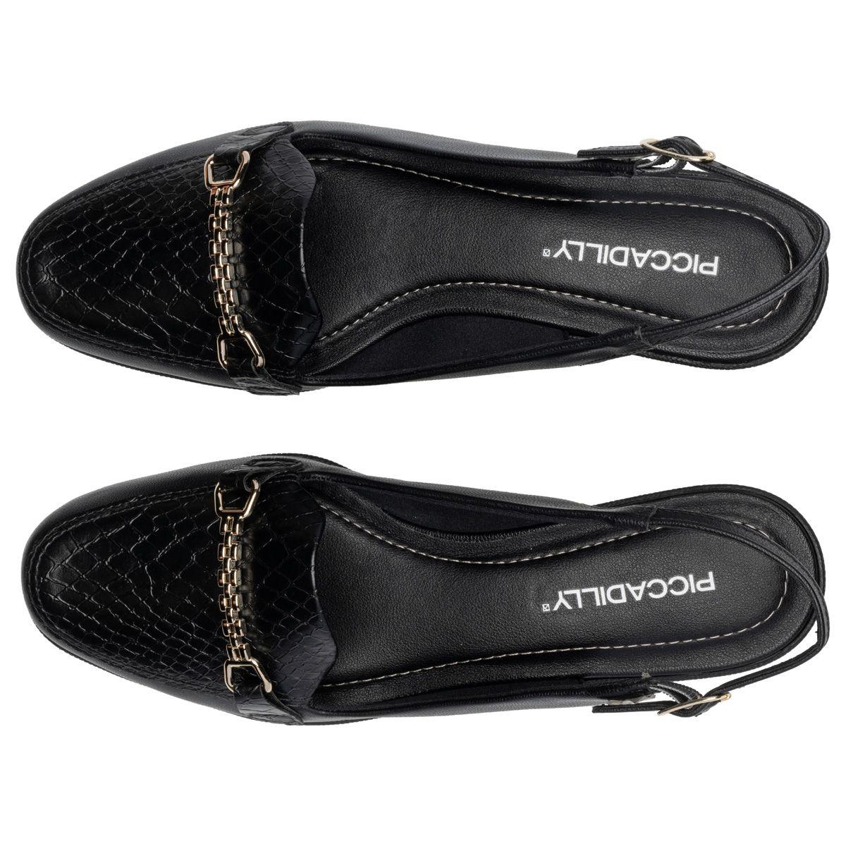 Zapato Mujer Negro/Dorado Ivone Piccadilly-2