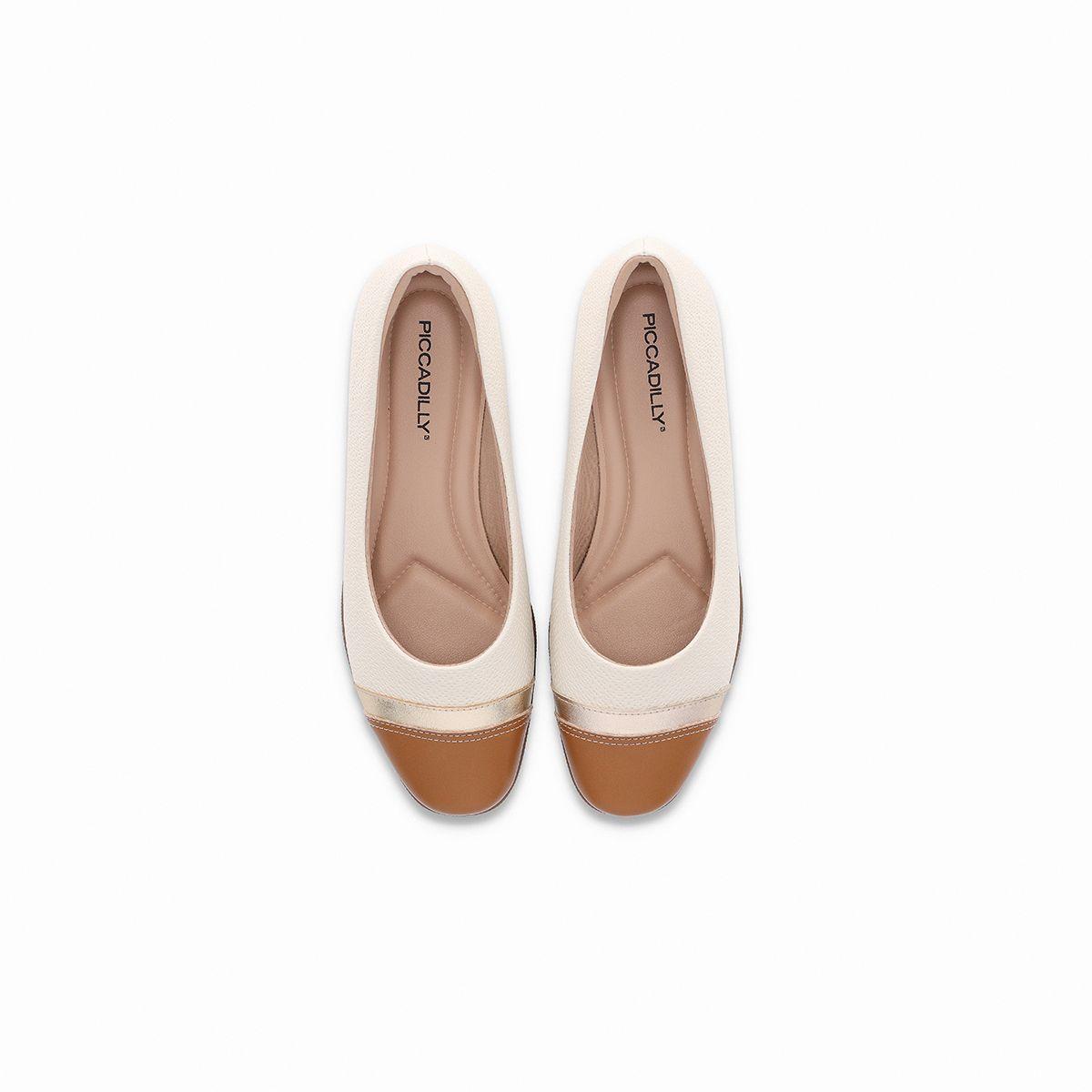 Zapato Mujer Crema/Café Ivone 58 Piccadilly-2