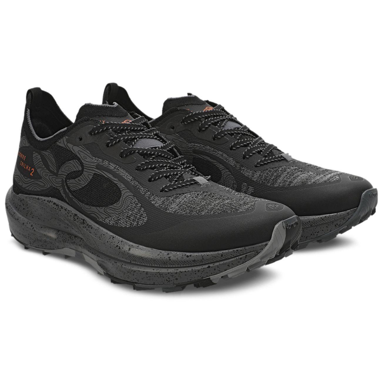 Zapatilla Trail Running Hombre Corre Trilha 2 Negro-1