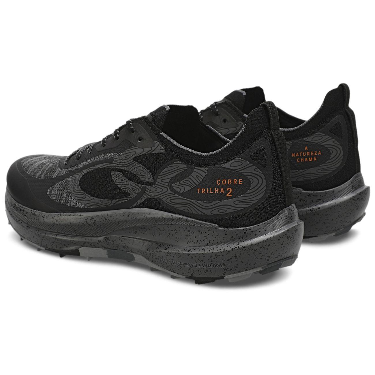 Zapatilla Trail Running Hombre Corre Trilha 2 Negro-3