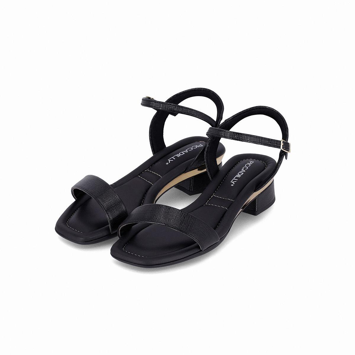 Sandalia Lucia Negro/Dorado Piccadilly-0