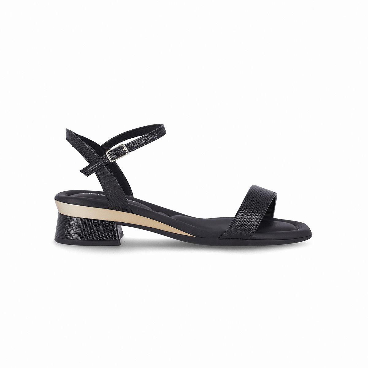 Sandalia Lucia Negro/Dorado Piccadilly-1