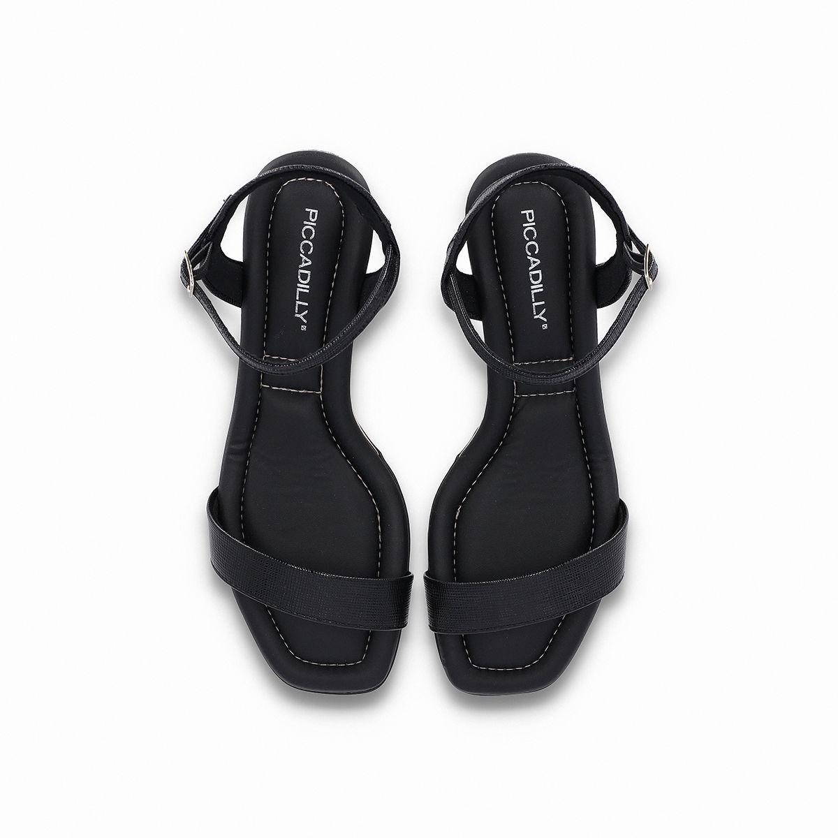 Sandalia Lucia Negro/Dorado Piccadilly-2