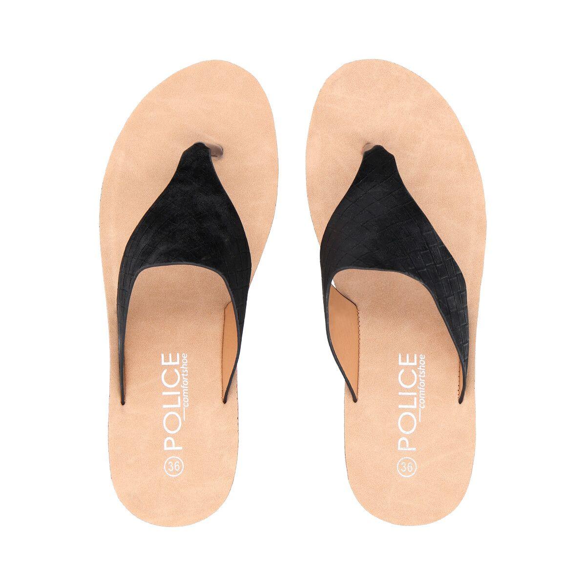 Sandalia Thalia Negro Police-1