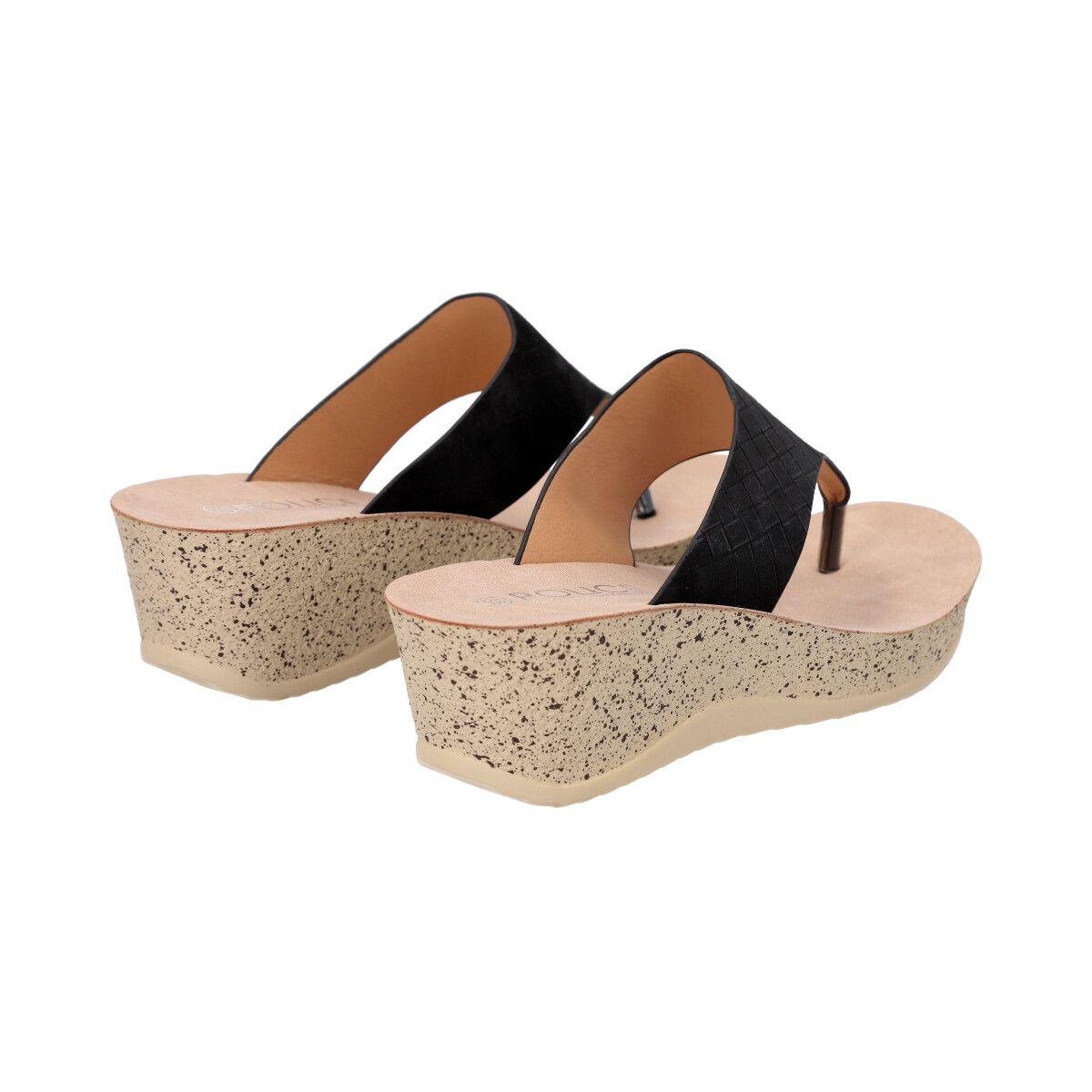 Sandalia Thalia Negro Police-4