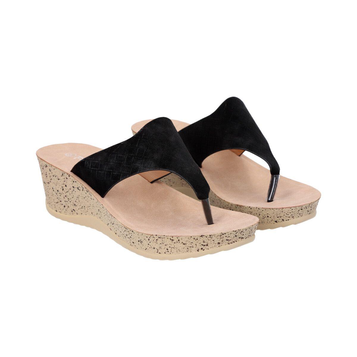 Sandalia Thalia Negro Police-3