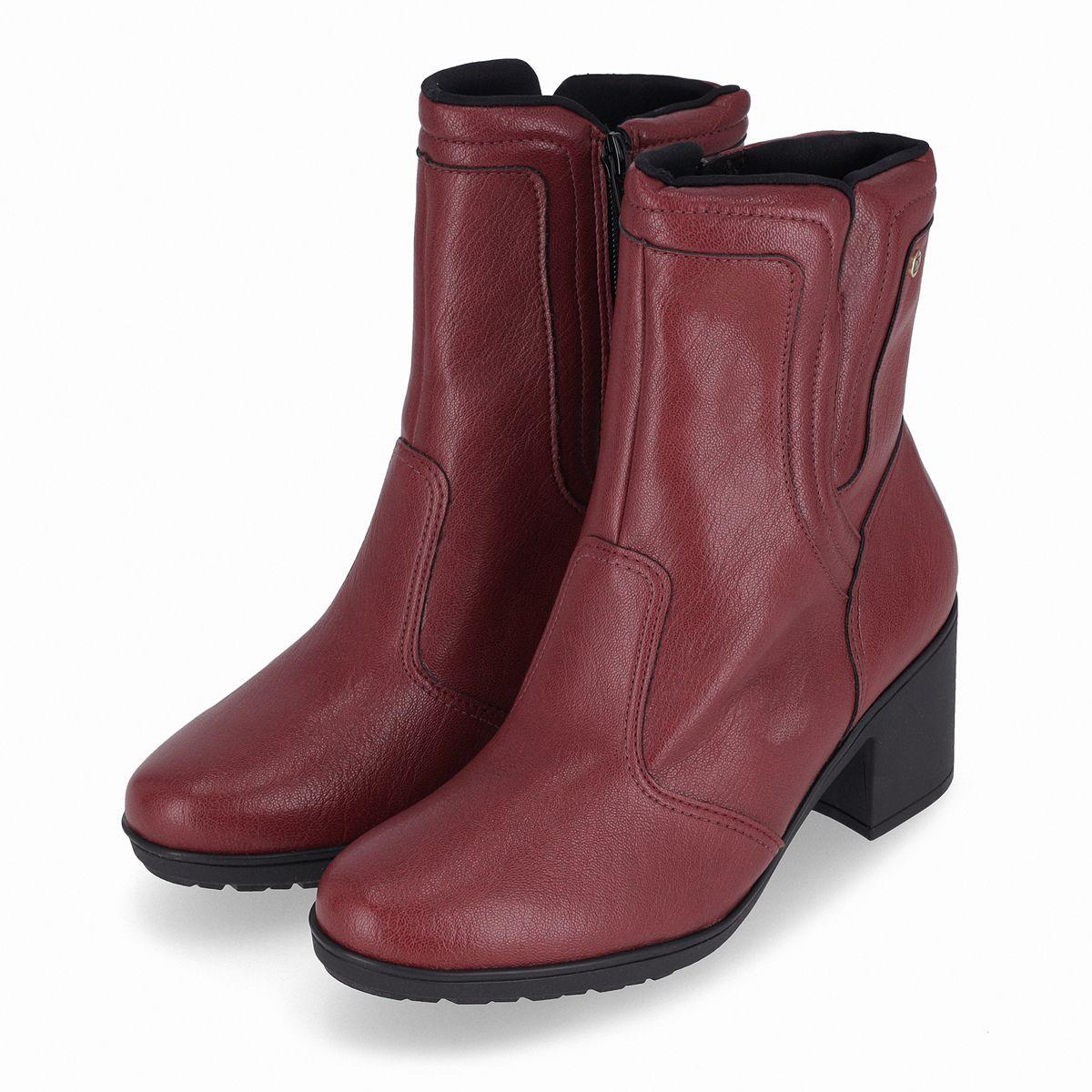 Botin Mujer Burdeo Daiane 77 Piccadilly-2