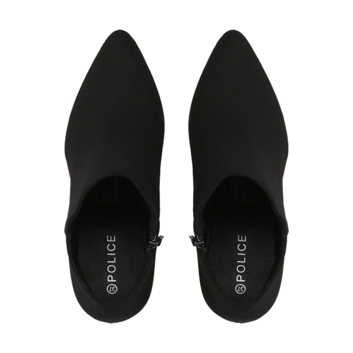 Botin Mujer Negro Lia Police-1