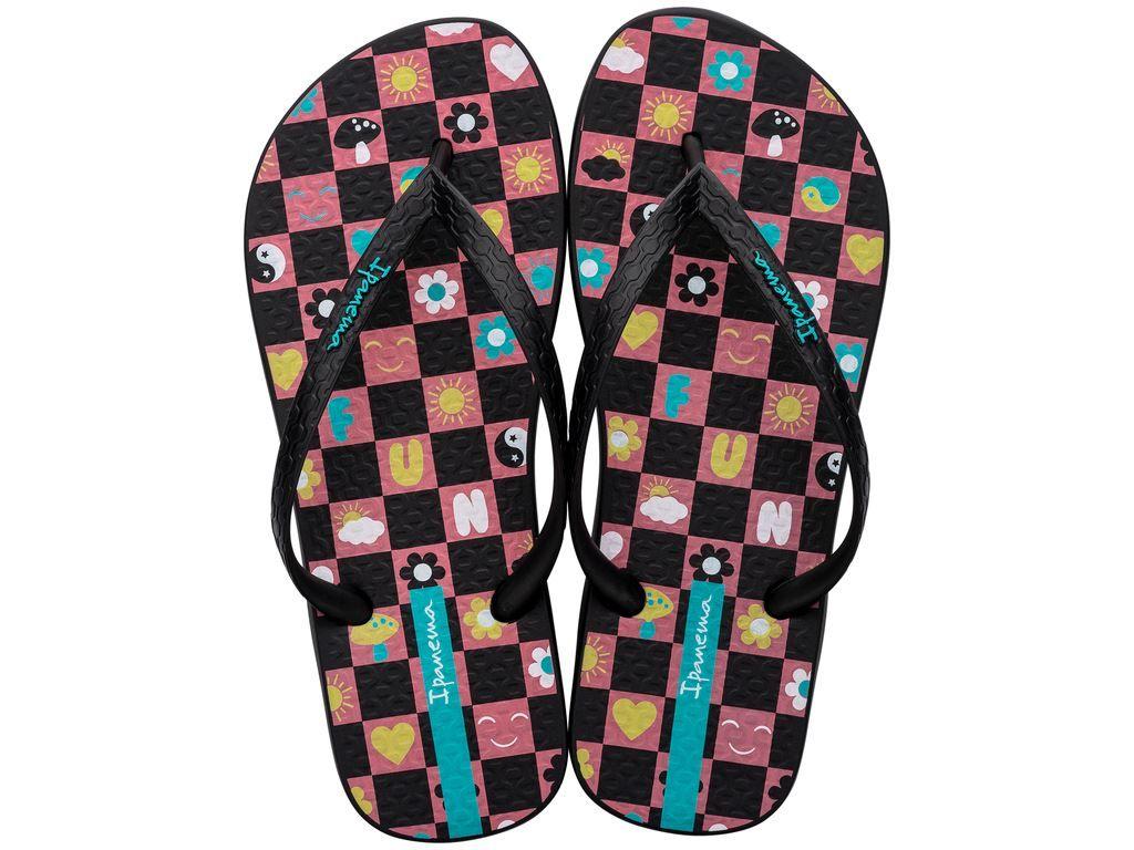 Sandalia Easy Print Rosa/Negro  Ipanema-0