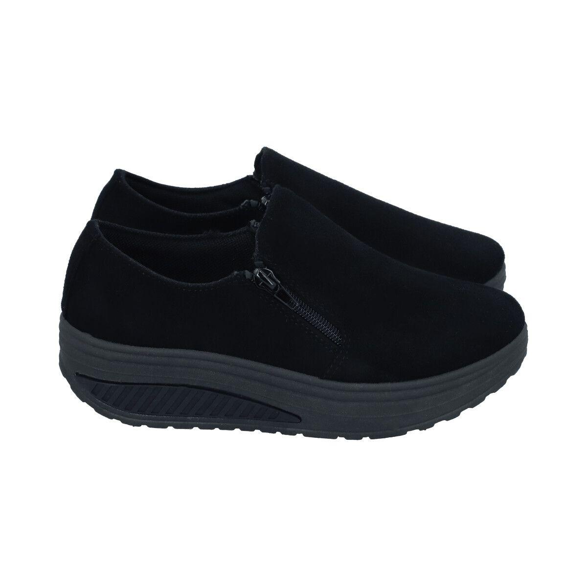 Mocasín Mujer Negro Sole Police-1
