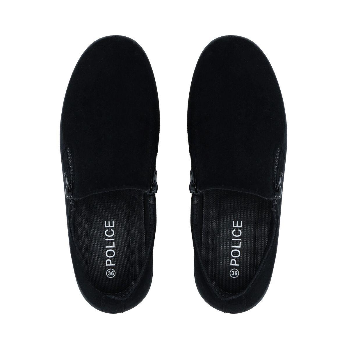 Mocasín Mujer Negro Sole Police-2