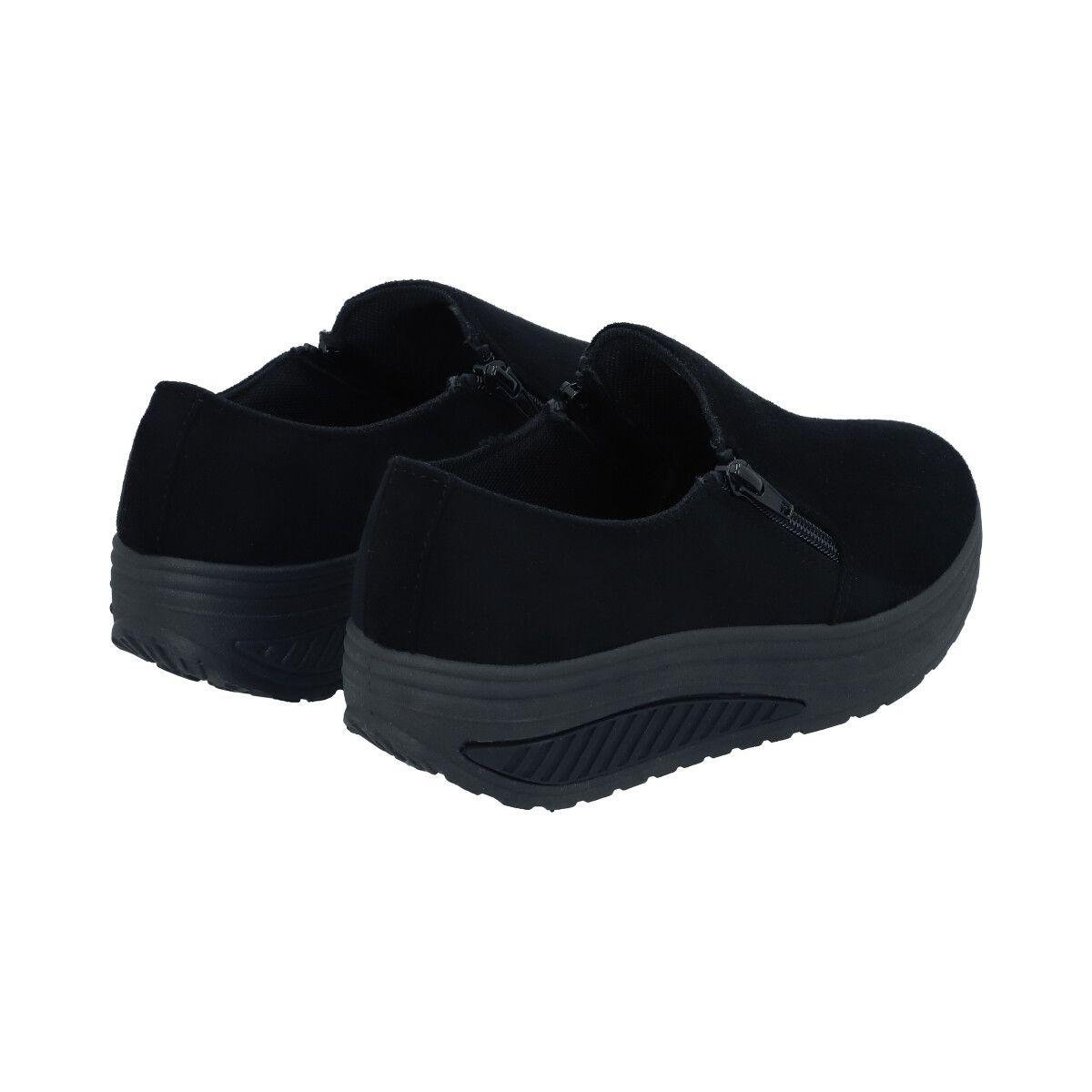 Mocasín Mujer Negro Sole Police-3