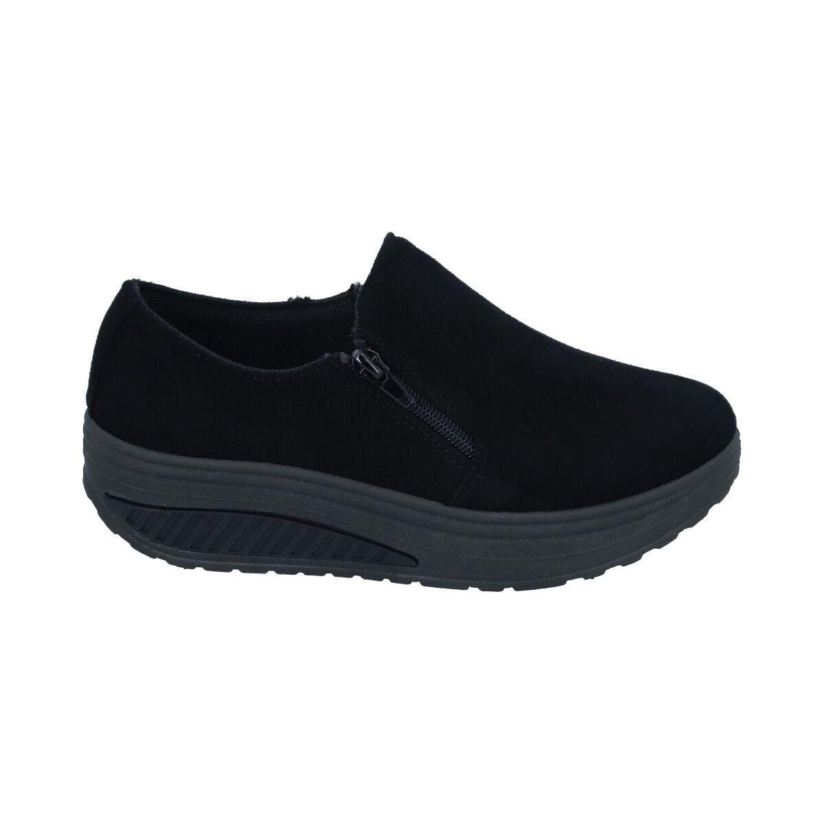 Mocasín Mujer Negro Sole Police-0