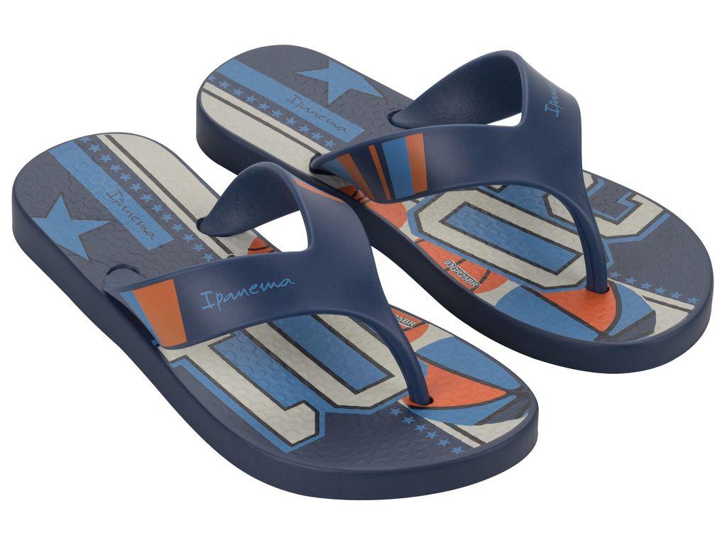 Sandalia Infantil Azul Deck City Ipanema-1