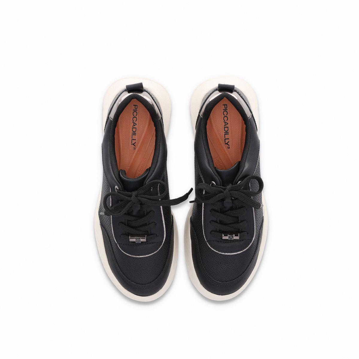 Zapatilla Mujer Negro Fascitis 965 Piccadilly-2