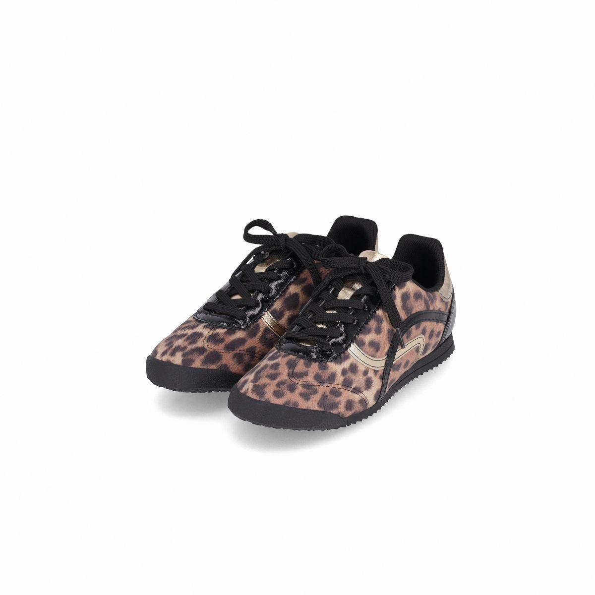 Zapatilla Urbana Mujer Negro/Print  Kelly 775 Piccadilly-1