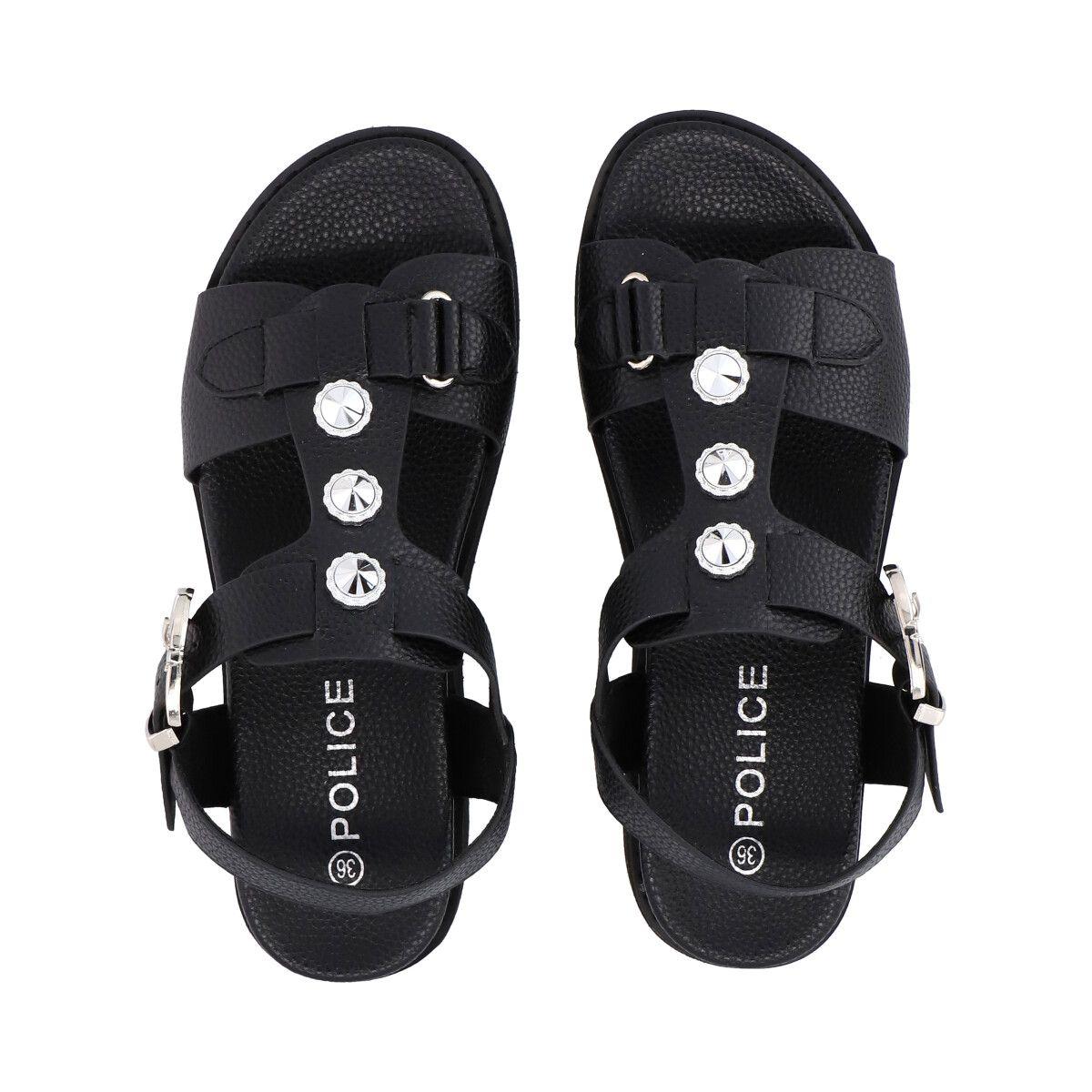 Sandalia Fresh Negro Police-2