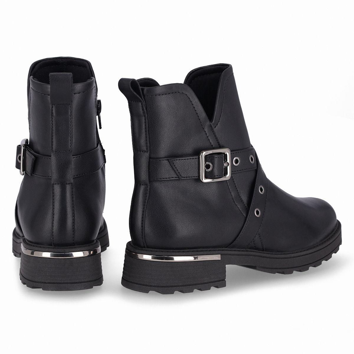 Botin Mujer Negro Gisa 209 Piccadilly-2