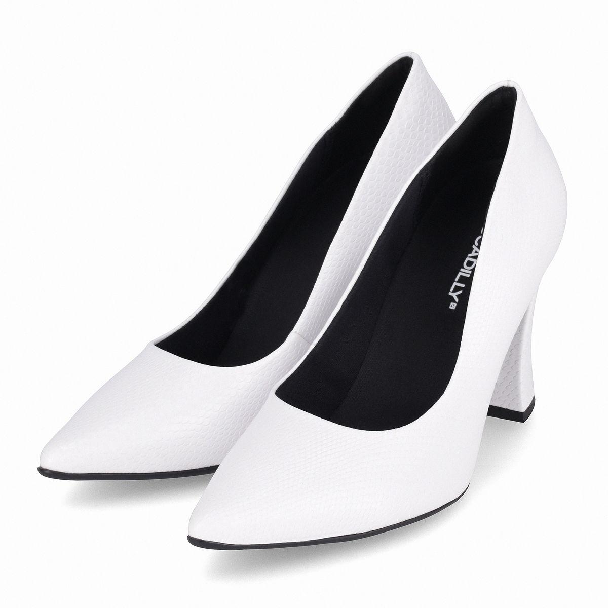 Zapato Mujer Blanco/Snake Silvana 173 Piccadilly-2