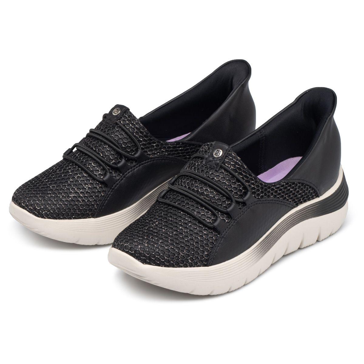 Zapatilla Mujer Negro SlipFit Piccadilly-1