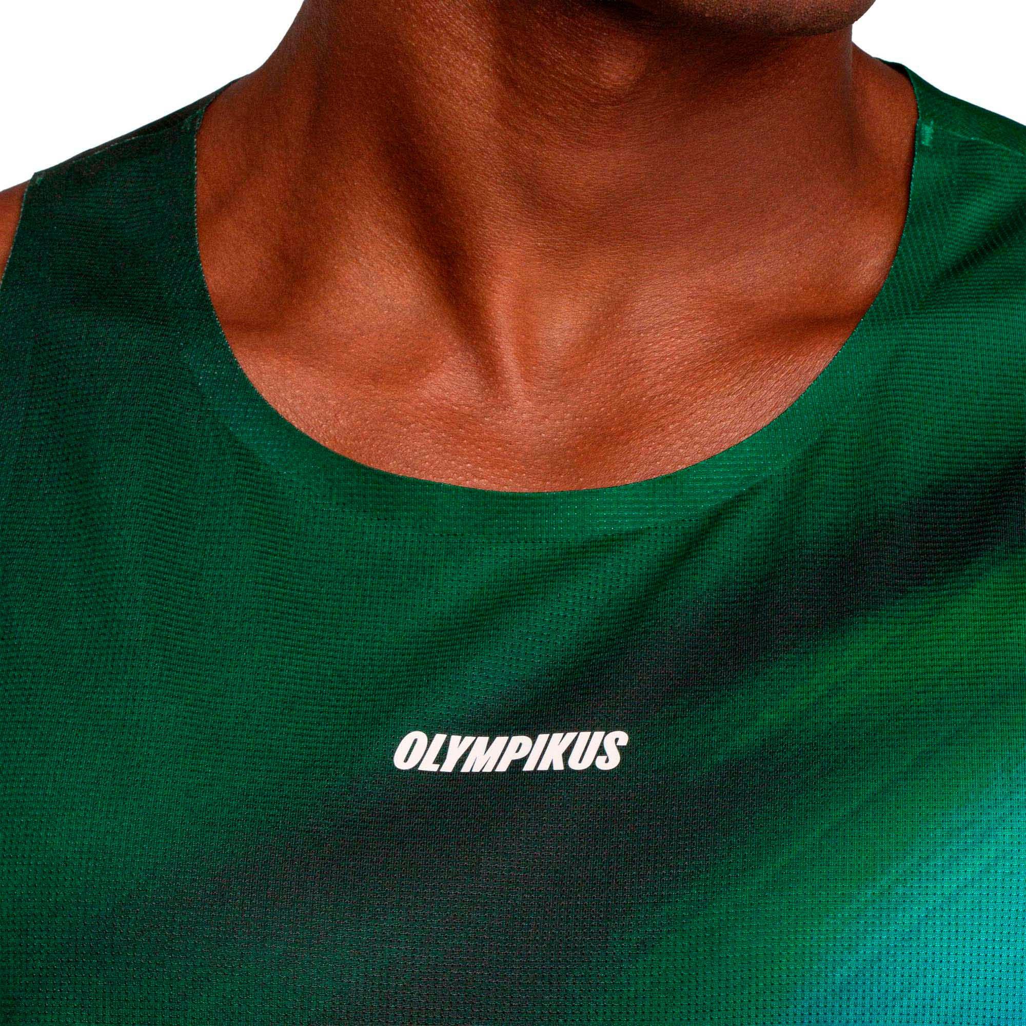 POLERA SIN MANGAS RUNNING CORRE FOCO AZULADO HOMBRE-0