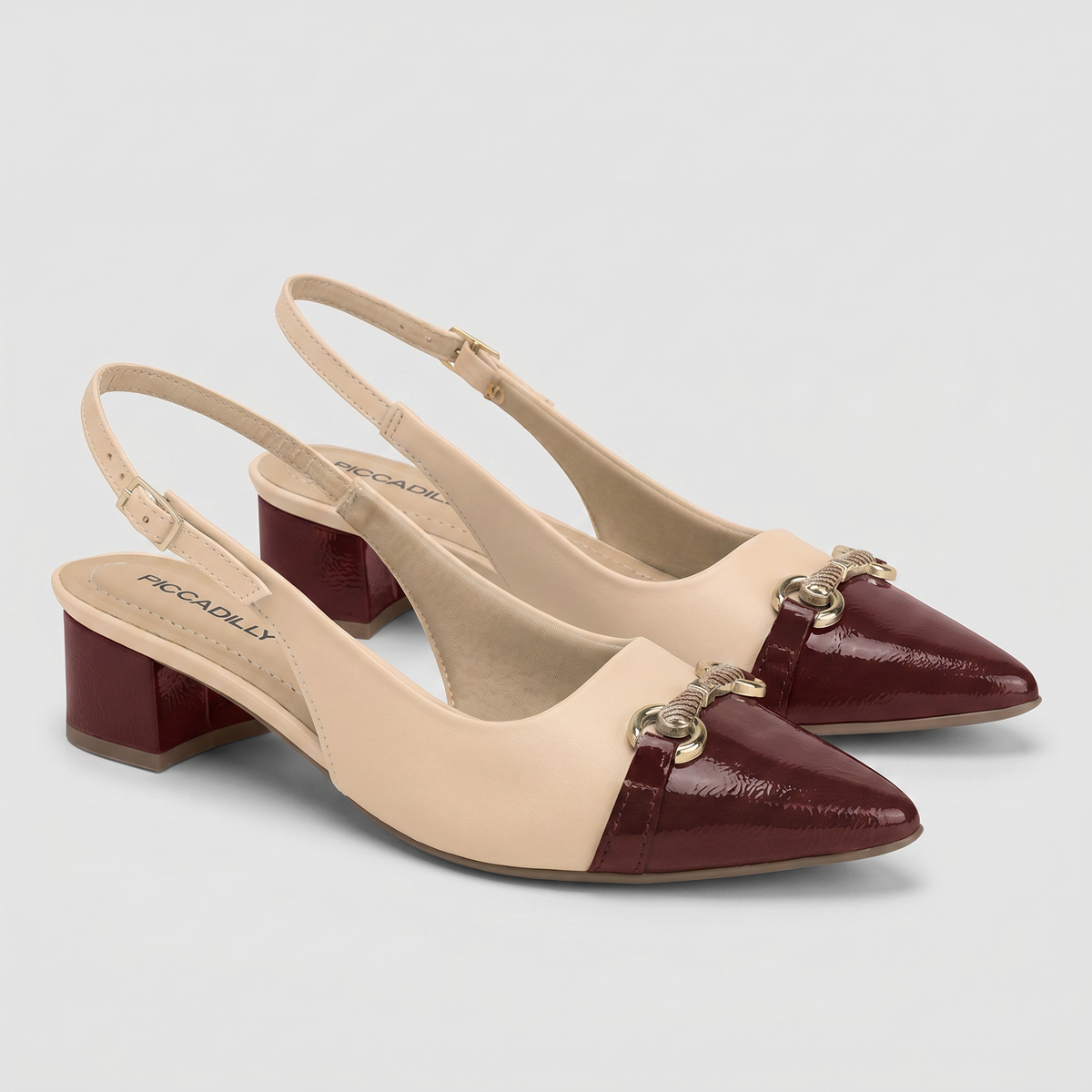 Zapato Mujer Rosa/Vino Taci 19 Piccadilly-2