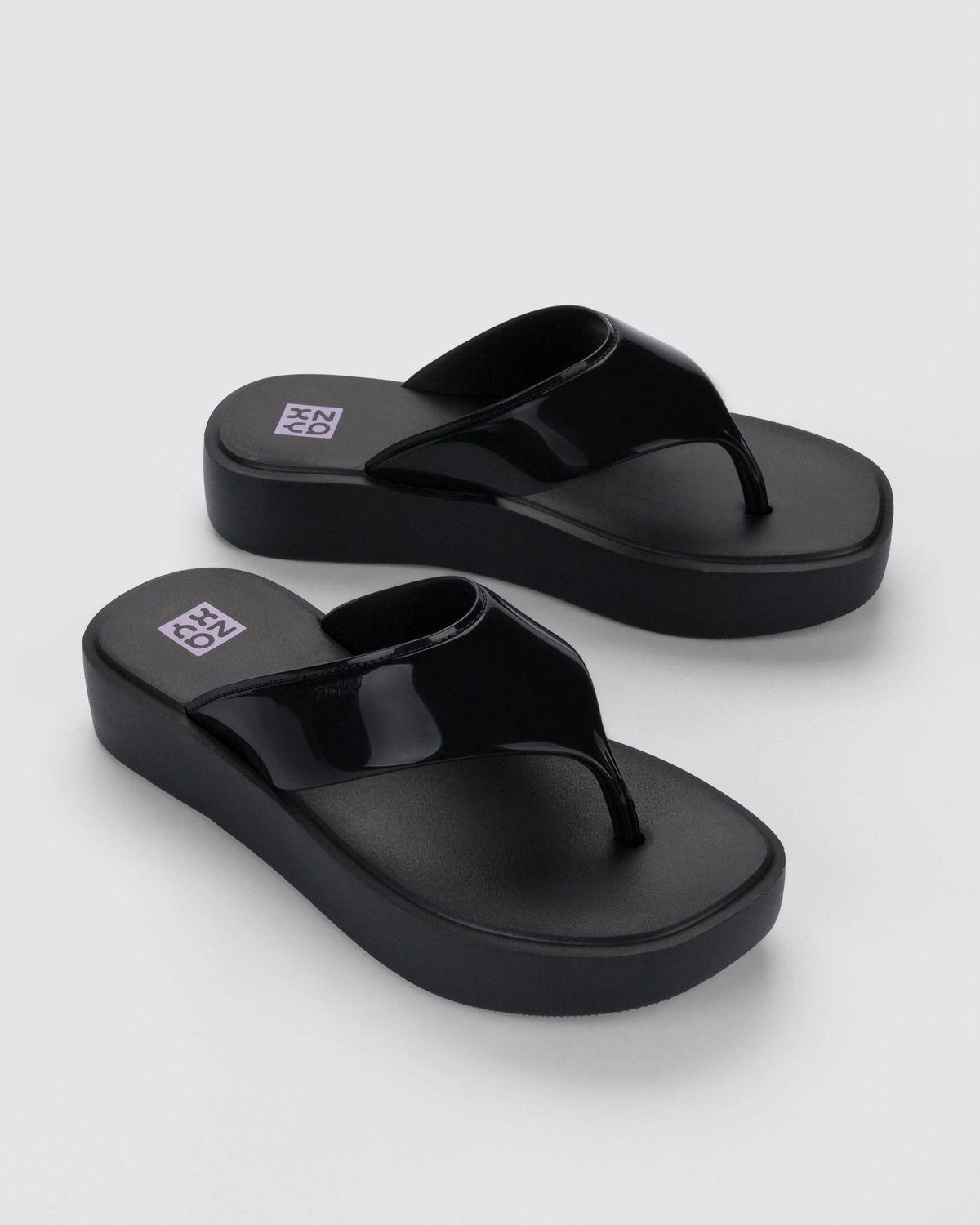 Sandalia Mujer Negro Zoom Zaxy-2