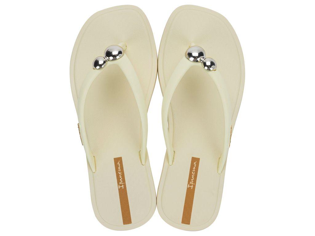 Sandalia Mujer Beige Metal Chic Ipanema-0
