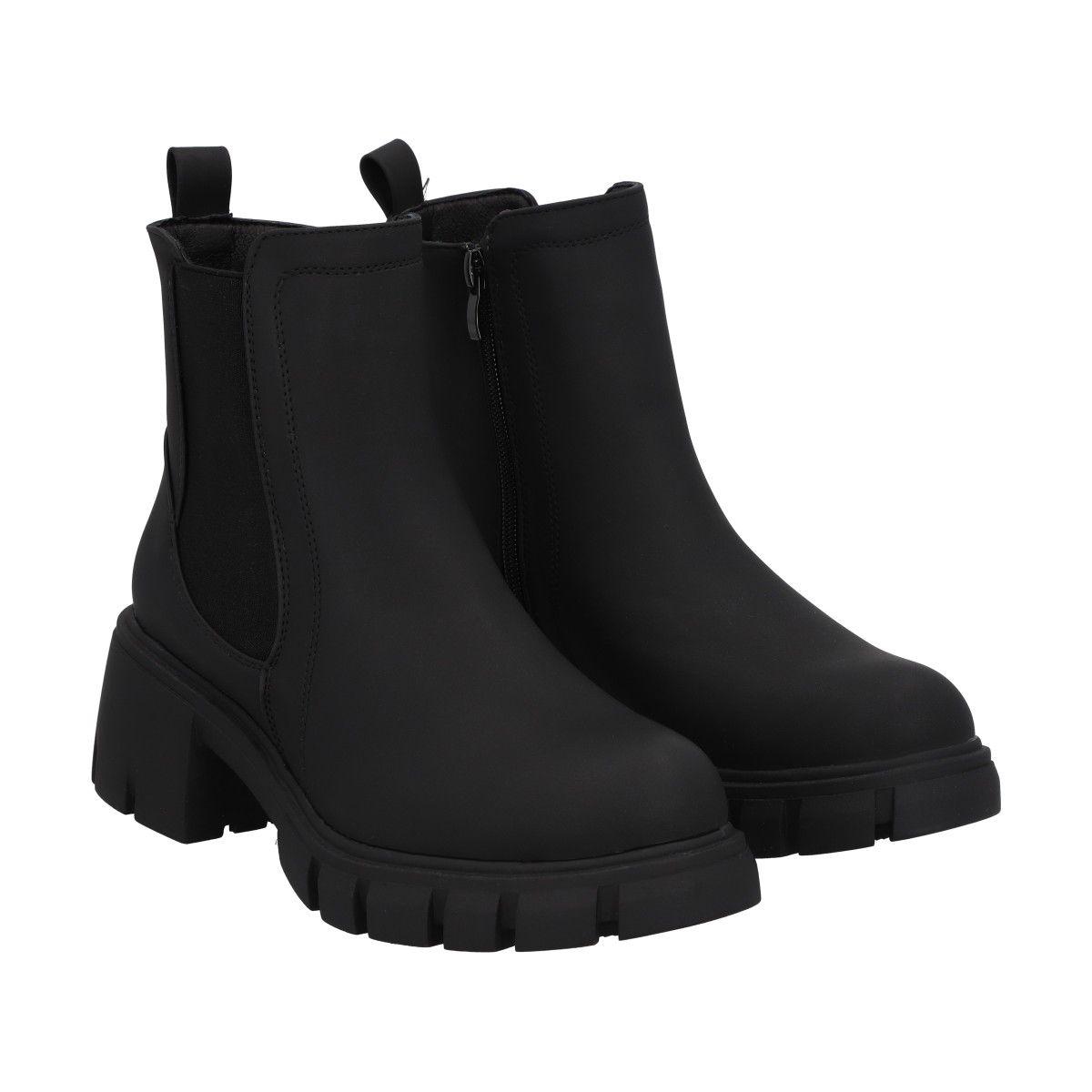 Botin Mujer Negro Nerax Police-0