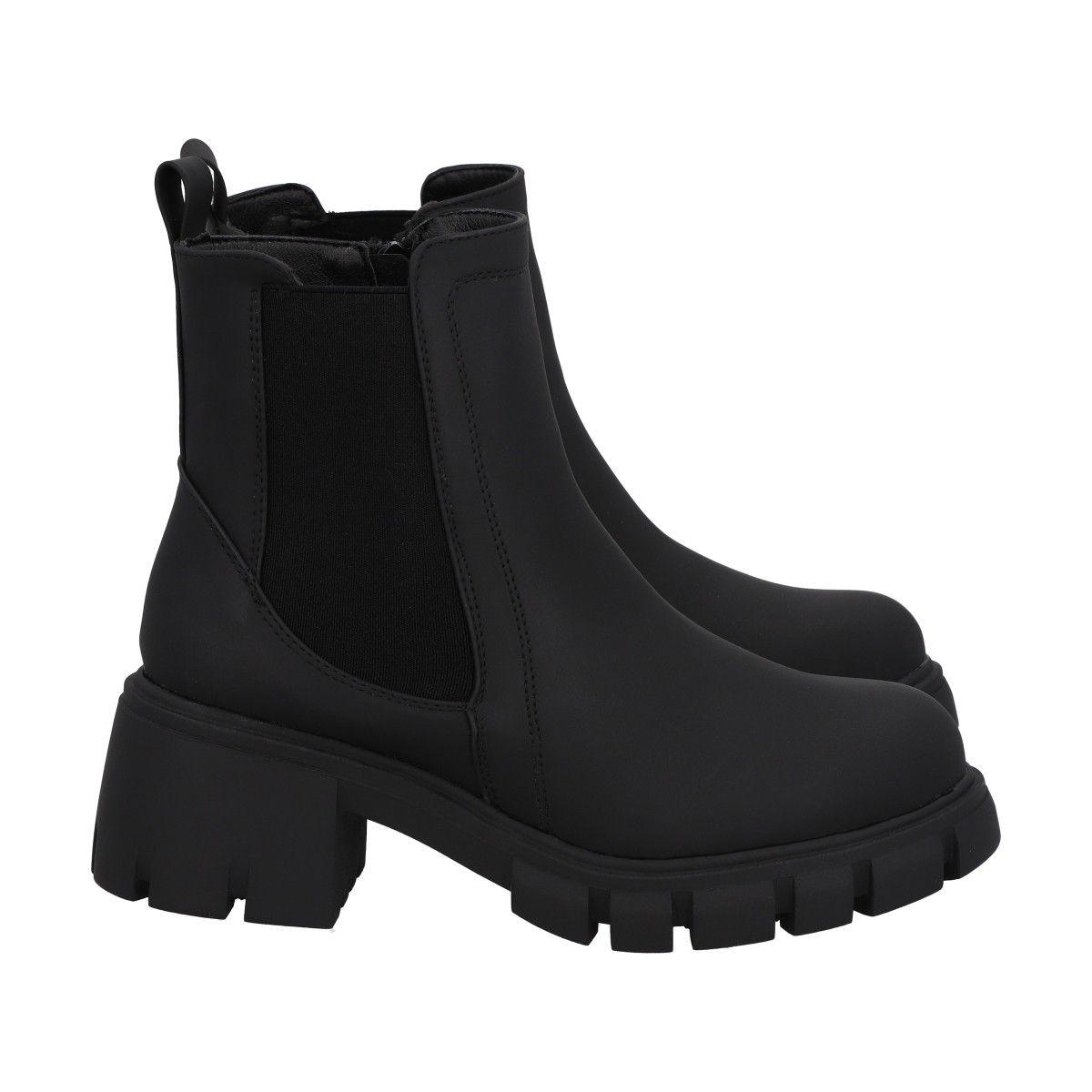 Botin Mujer Negro Nerax Police-2