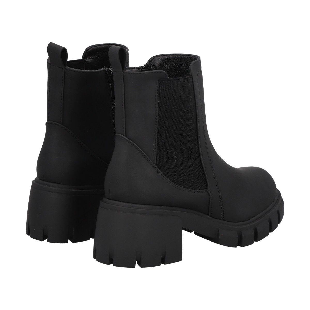 Botin Mujer Negro Nerax Police-4