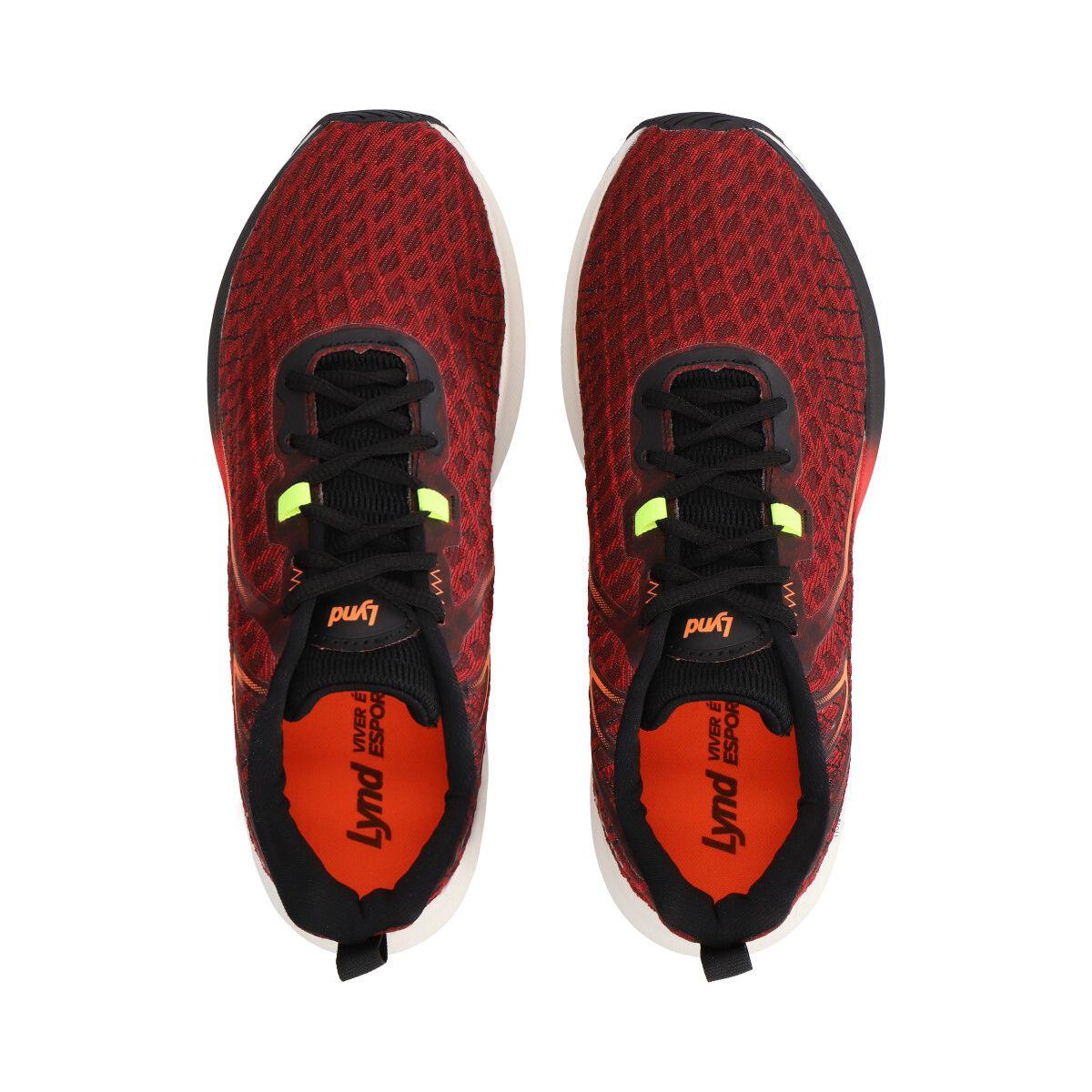 Zapatilla Hombre Grid Rojo Lynd-1