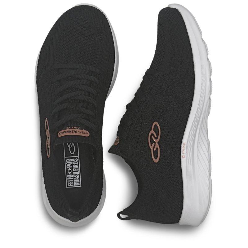 Zapatilla Mujer 130G Ultraleve Negra/Blanca-2