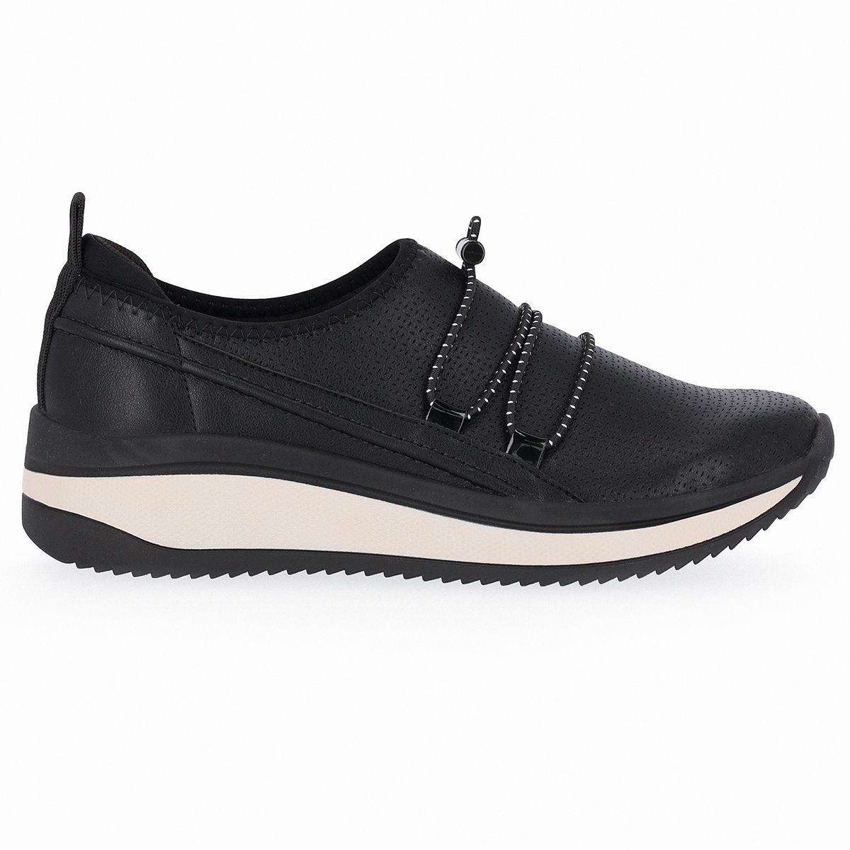 Zapatilla Mujer Negro Nadine Piccadilly-3
