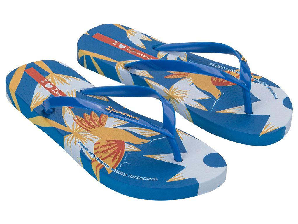 Sandalia Mujer Azul Arte Ad Ipanema-1