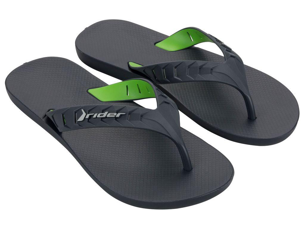 Sandalia Hombre Gris/Verde Street Duo Rider-1