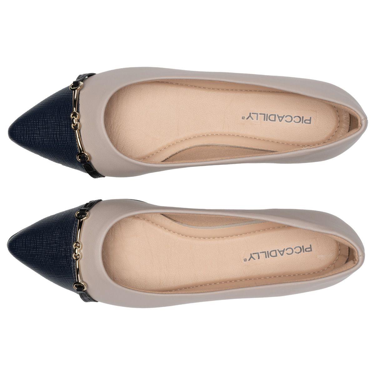 Zapato Mujer Azul/Taupe Ana 629 Piccadilly-2