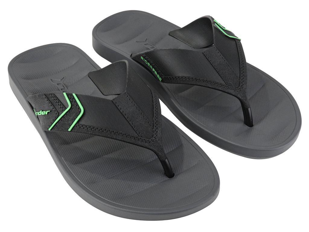 Sandalia Hombre Negro Free Thong 244 Rider-0