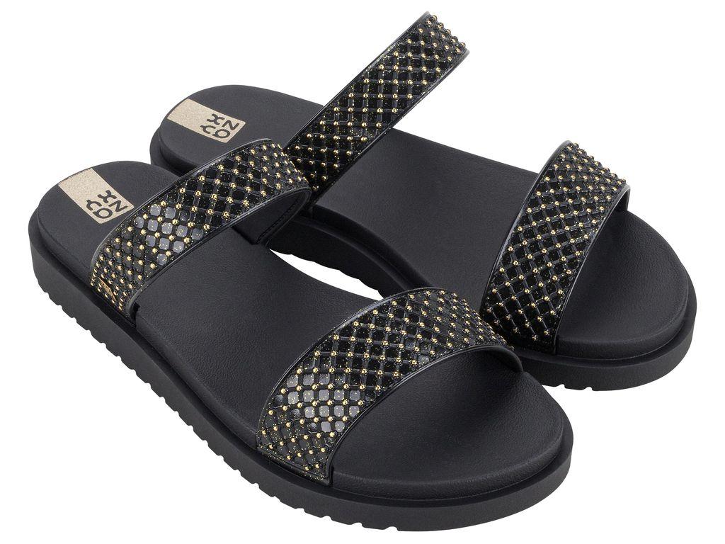 Sandalia Mujer Negro Spark Zaxy-0