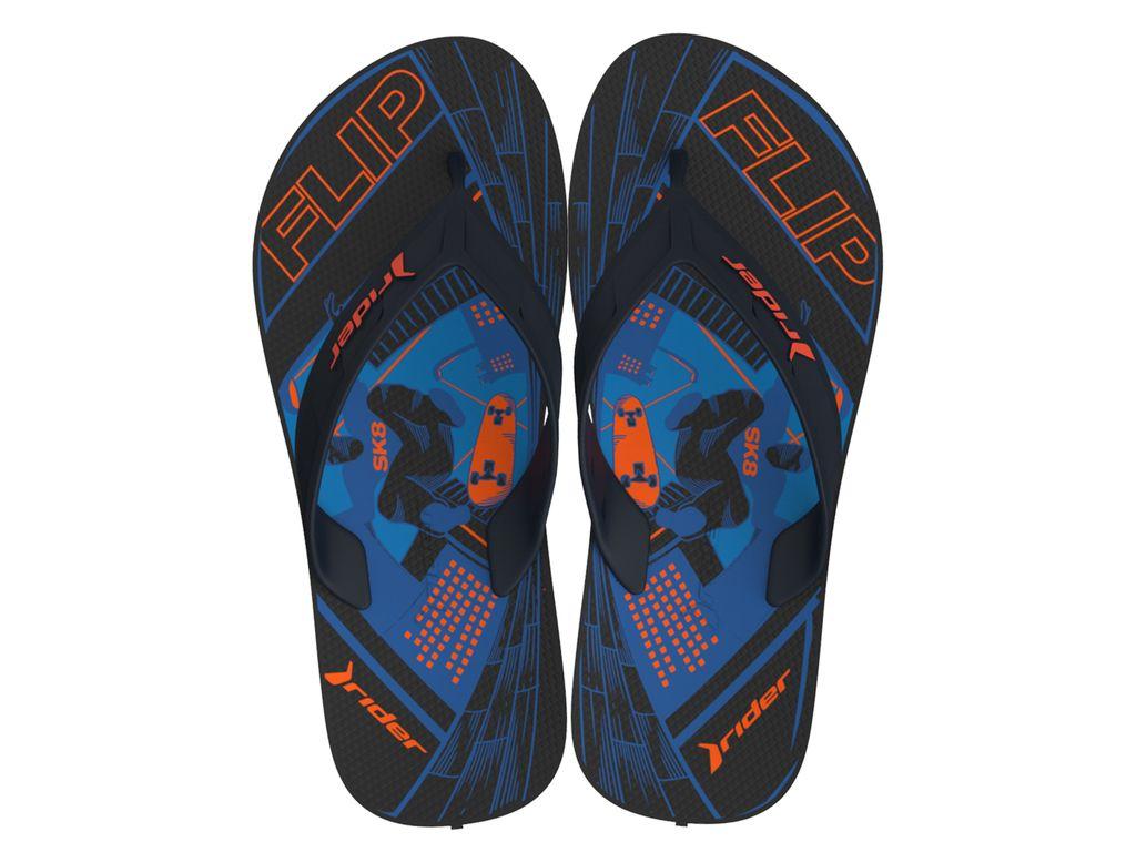 Sandalia Hombre  Negro/Azul Sport Rider-0