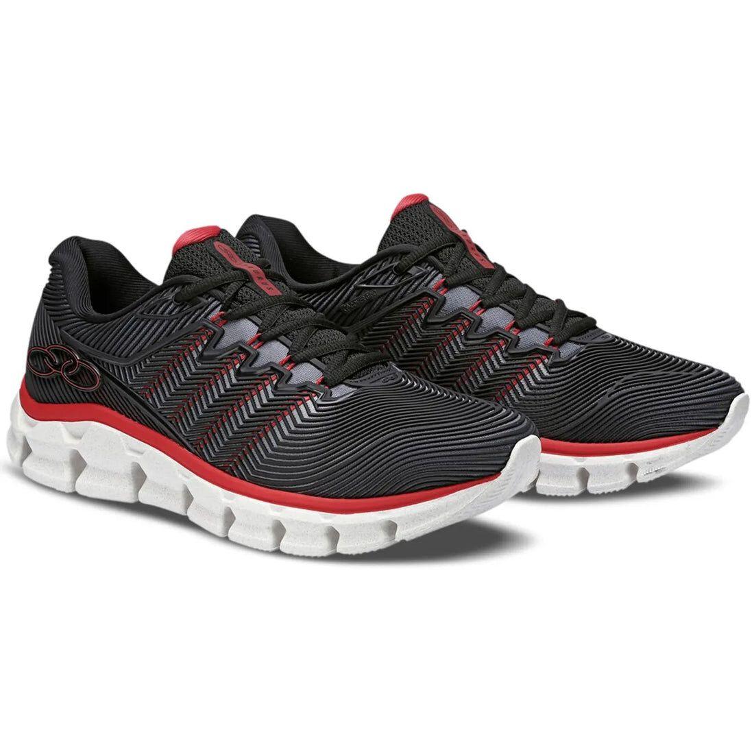 Zapatilla Hombre Taurus Negro/Rojo Olympikus-1