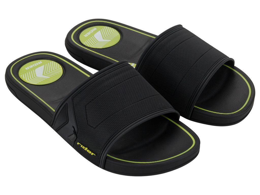 Sandalia Hombre Negro/verde Start Rider-1