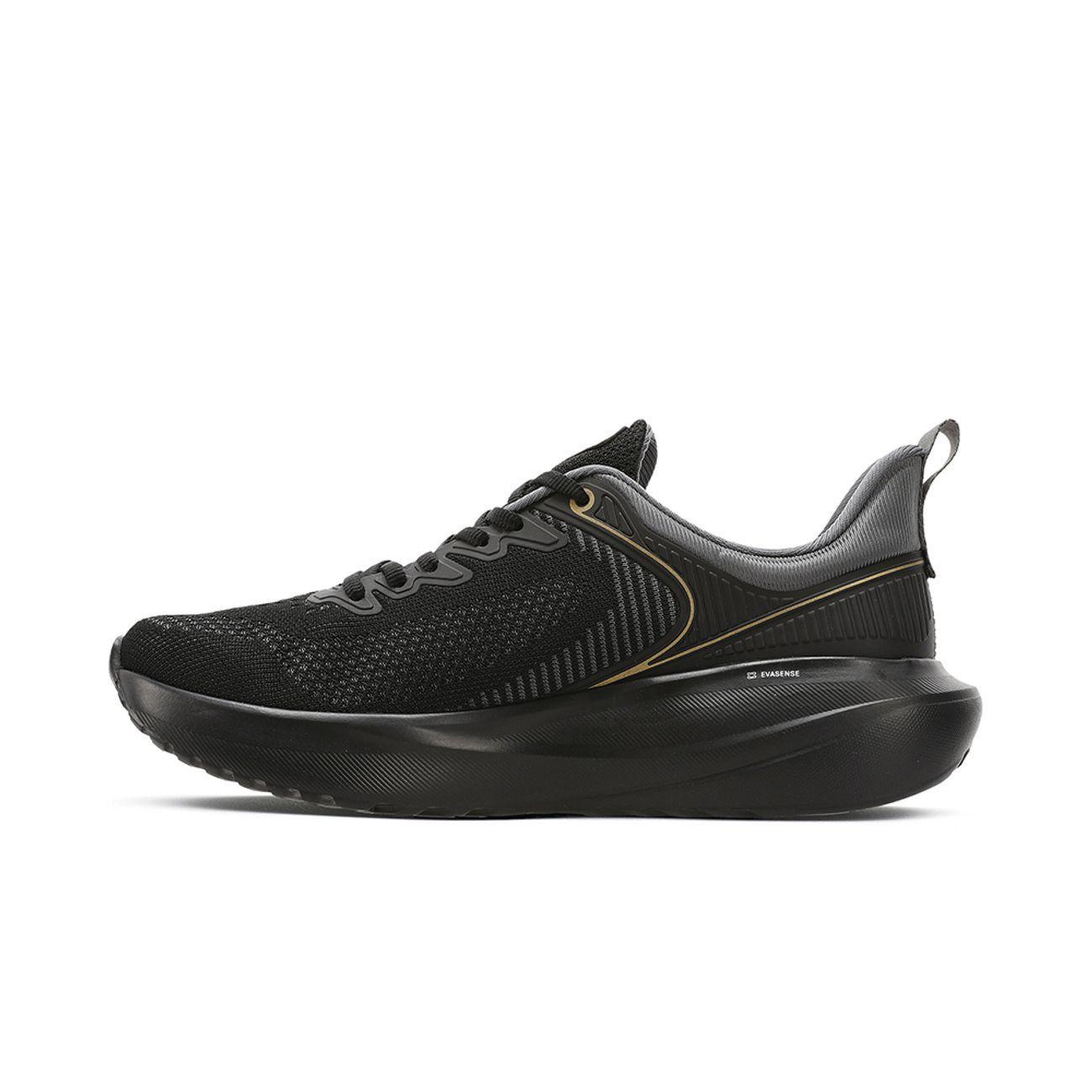 Zapatilla Hombre Curva Negro-2